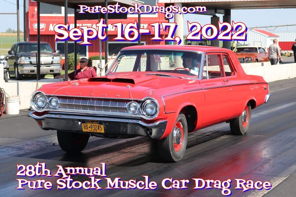 2022 Pure Stock Muscle Car Drag Race