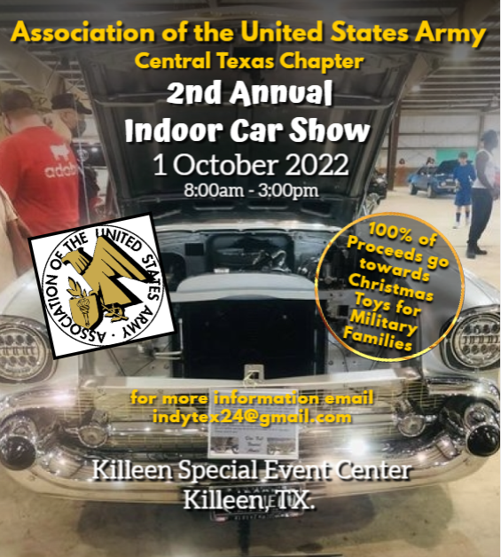 AUSA’s 2nd Annual Indoor Car Show and BBQ Competition